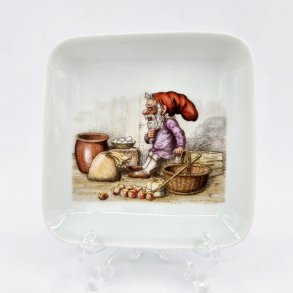 B & G Firkantet Asiet Nisse Skal Lave bleskiver nr. 5453. sortering 1 Sjlden