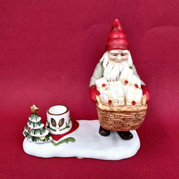 Firklveren Figur Nisse Lysestage 