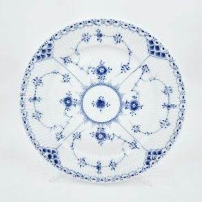 Musselmalet Halvblonde Stor Middagstallerken nr. 627. sortering 2 