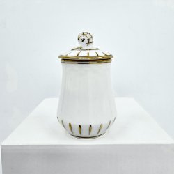 Hartmann Hvid Sennepskrukke nr. 52C. sortering 1 