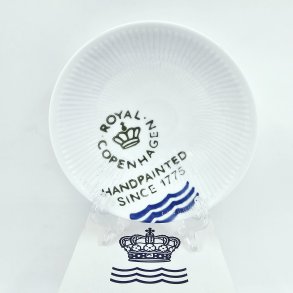 Royal Copenhagen Hvidriflet Signatur Ymerskl nr. 575. sortering 1 