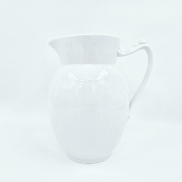 Hvid Riflet Kande nr. 444. sortering 2  