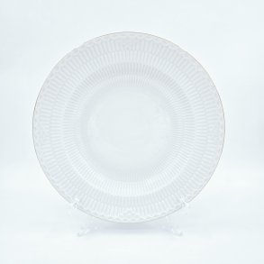 Tradition Hvid Halvblonde Dyb Tallerken nr. 1275-565. Sortering  1