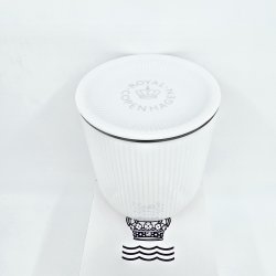 Hvid Riflet Krukke nr. 558. sortering 1 