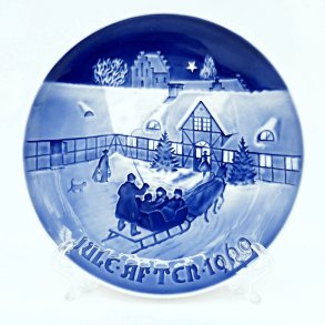 B & G Juleplatte Jul I Pr�steg�rden �r 1969. Sortering 1