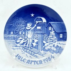 B &amp; G Juleplatte �r 1984. Sortering 1 