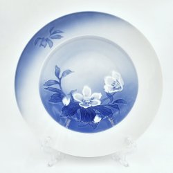 Julerose Dyb Tallerken nr. 22. sortering 1  