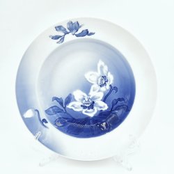 Julerose Dyb Tallerken nr. 23. sortering 2  