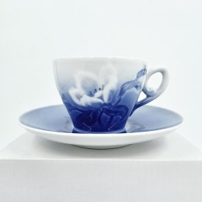 Julerose Espressokop Med Underkop nr. 108B. sortering 2 