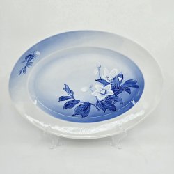 Julerose Stort Ovalt Fad nr. 15. sortering 1  