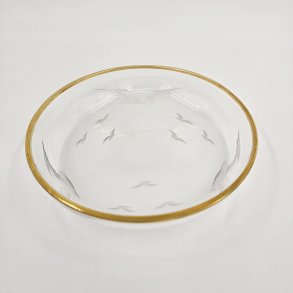 M�geglas Isasiet Med Guldkant 