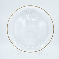 Mgeglas Lagkagefad Med Guldkant  