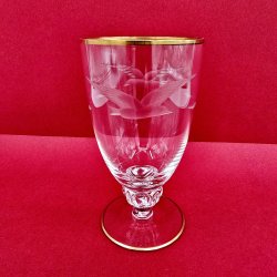 Mgeglas lglas Med Guldkant