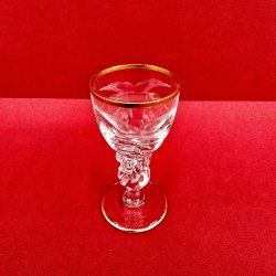 Mgeglas Snapseglas Med Guldkant