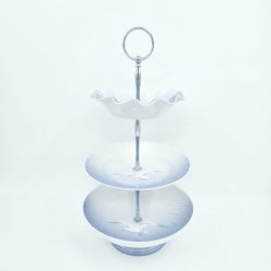 Mgestel 3 Etagers Opsats Uden Guldkant 