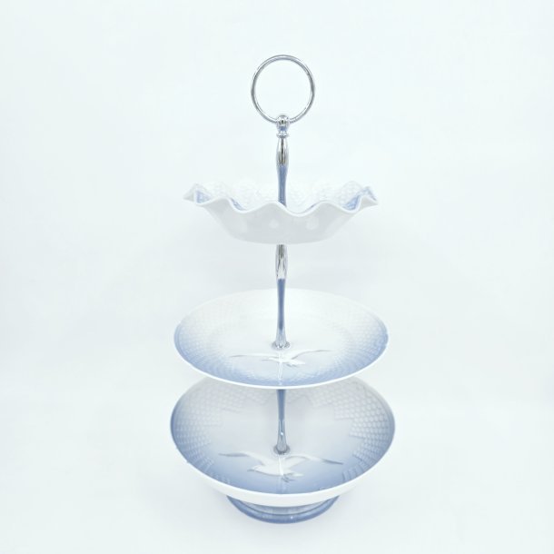 Mgestel 3 Etagers Opsats Uden Guldkant 