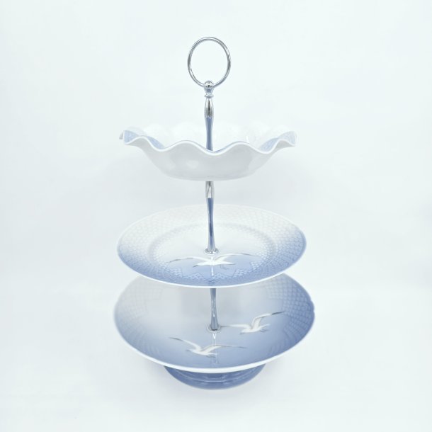 Mgestel 3 Etagers Opsats Uden Guldkant 