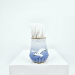 Mgestel Tandstikholder nr. 52C Med Guldkant 1 sortering 