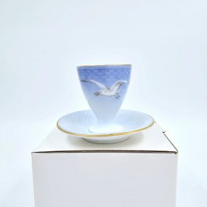 Mgestel ggebgere Med Fast Fod nr. 56 Med Guldkant 1 sortering Sjlden