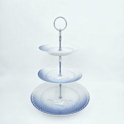 Mgestel 3 Etagers Blondekant Opsats Uden Guldkant 