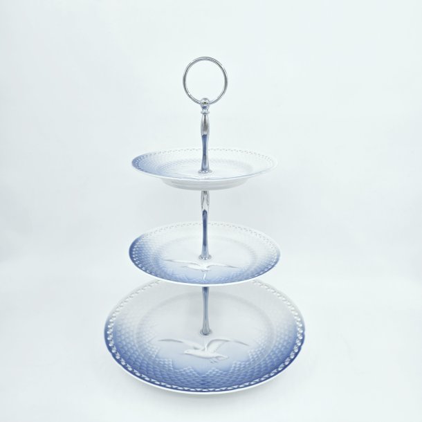 Mgestel 3 Etagers Blondekant Opsats Uden Guldkant 