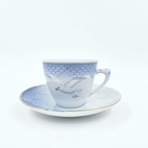 M�gestel Espresso Kop nr. 108B Med Guldkant 1 sortering 