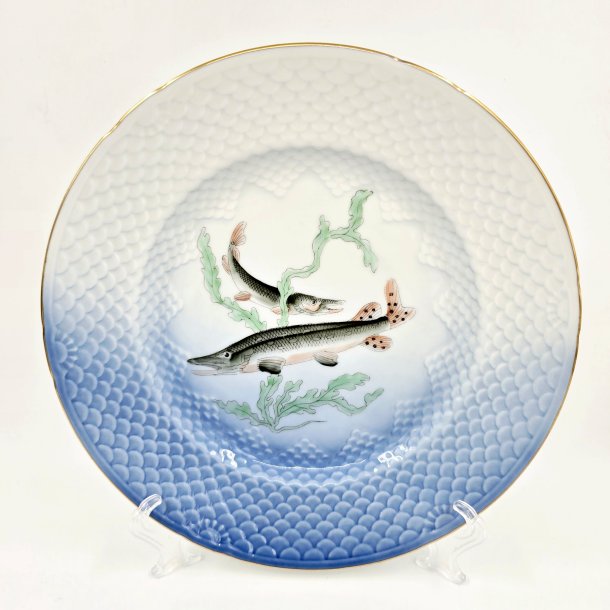 M�gestel Fisketallerken Gedde nr.4. sortering 2