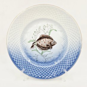 M�gestel Fisketallerken R�dsp�tte nr.3. sortering 2