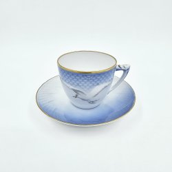 Mgestel Kaffekop nr. 305 Med Guldkant 2 sortering  