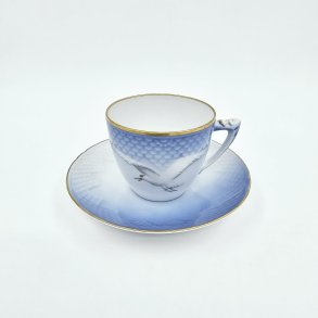 Mgestel Kaffekop nr. 305 Med Guldkant 2 sortering  