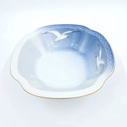 Mgestel Stor Kartoffelskl nr. 43 Med Guldkant 2 sortering 