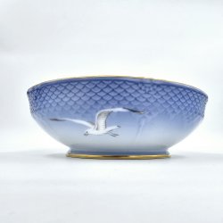 Mgestel Lav Jordbrskl nr. 192 Med Guldkant 1 sortering Sjlden  