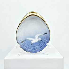 Mgestel Musling Asiet nr. 200 Med Guldkant 1 sortering 