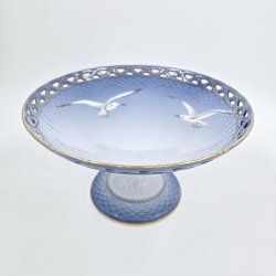 Mgestel Opsats P Fod nr. 166 Med Guldkant 1 sortering Sjlden 