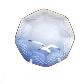 Mgestel Ottekantet Asiet nr. 246 Med Guldkant 1 sortering 