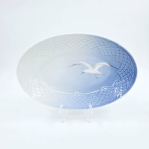 Mgestel Oval Asiet nr. 39 Uden Guldkant 1 sortering 