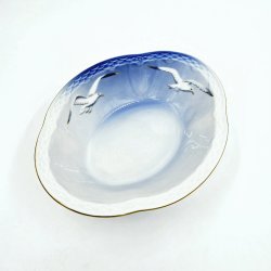 M�gestel Sk�l Oval nr. 12A  Med Guldkant 1 sortering 