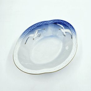 Mgestel Skl Oval nr. 12A Med Guldkant 2 sortering 