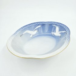 Mgestel Skl Oval nr. 12B Med Guldkant 1 sortering  