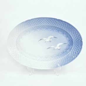 Mgestel Ovalt Fad nr. 16 Uden Guldkant 1 sortering 