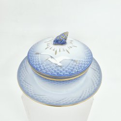 Mgestel Smrskl nr. 196 Med Guldkant 2 sortering  