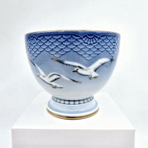 Mgestel Sukkerskl P Fod nr. 185 Med Guldkant 2 sortering  