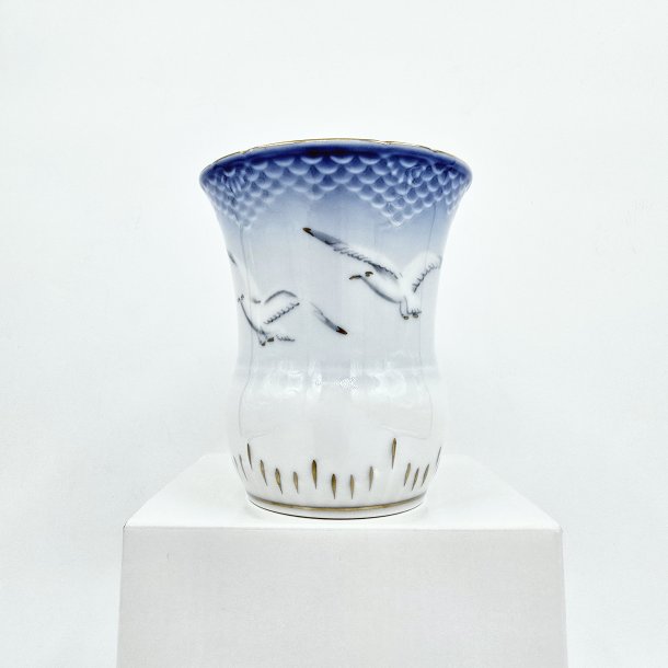 Mågestel Vase nr. 191 Med Guldkant 1 sortering 