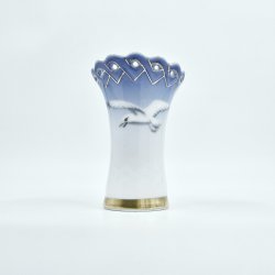 Mgestel Violvase Med Blondekant nr. 171 Med Guldkant 2 sortering 