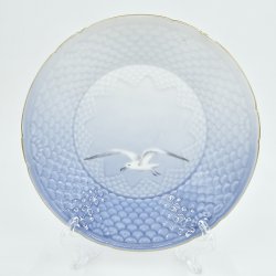 Mgestel Kompotskl nr. 21B. Med Guldkant. 1 sortering  