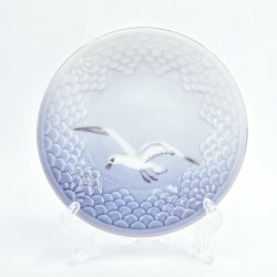 Mgestel Rund Asiet nr. 30 Med Guldkant 1 sortering  