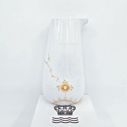 Royal Copenhagen Multifarvet Elements Abricot Kande nr. 442. sortering 1  