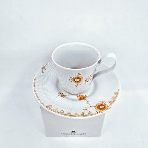 Royal Copenhagen Multifarvet Elements Tangerine Hjhankskop nr. 093. sortering 1 