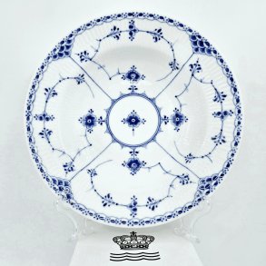 Musselmalet Halvblonde Dyb Tallerken nr. 1-659. sortering 1 