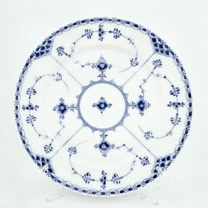 Musselmalet Halvblonde Middagstallerken nr. 1-577. sortering 2 